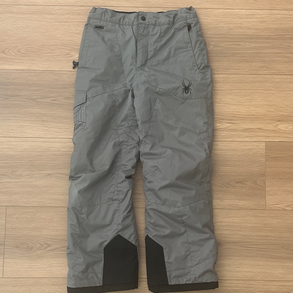 Spyder Gray Ski/snowboard Pants with Black Accents